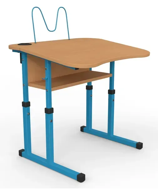 Стіл учнівський Оптіма №3-6 600х500 МФ Вересень